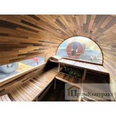 Квадро бочка 4,0м LUX виконання Fassauna Thermowood Production Боярка