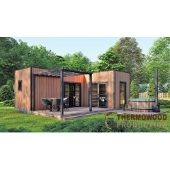 Модульний гостьовий будинок 7,0х5,0м з лазнею Sauna House 1 від Thermowood Production Боярка