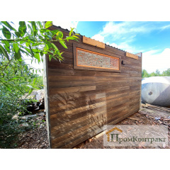 Модульна лазня із панорамним вікном 4х2.3м від виробника Thermowood Production Тернопіль