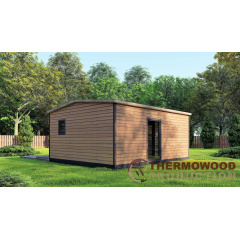 Мобільний гостьовий будинок-лазня 6,0х5,0 Sauna House 3 від Thermowood Production Київ