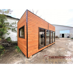 Мобільна сауна 6х3м Gartensauna-5 під ключ від виробника Коломия