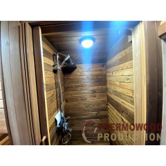 Сауна Cube Quadro 5,6x2,4m с монтажом от производителя Thermowood Production Рівне