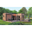 Модульний гостьовий будинок 7,0х5,0м з лазнею Sauna House 1 від Thermowood Production Боярка