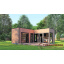 Модульный гостевой дом c баней 6,3х6,0м Sauna House 5 от Thermowood Production Васильков