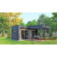 Модульный каркасный дом 6,0х6,0м с баней Sauna House 10 под ключ от Thermowood Production Смела