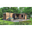 Модульный жилой дом 80,0м2 с баней Sauna House 2 от Thermowood Production Бородянка