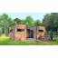 Модульний будинок-лазня 7,0х5,0м Sauna House 12 під ключ від виробника Thermowood Production Новомосковськ