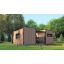 Модульний будинок-лазня 7,0х5,0м Sauna House 12 під ключ від виробника Thermowood Production Новомосковськ