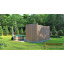 Баня 4,6х2,3м отделка термо рейка Gartensauna-13 Thermowood Production под ключ от производителя Смела