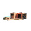 Модульный дачный дом c баней 6,0х4,6м Sauna House 9 от Thermowood Production Вараш
