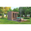 Сауна 3,6х2.3 отделка термо рейка Gartensauna-10 Thermowood Production под ключ от производителя Переяслав-Хмельницкий