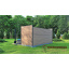 Модульна лазня 6х3м Панорама Gartensauna-11 Thermowood Production під ключ від виробника Черкаси