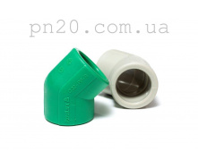 PPR колено 45° PN20 GreenLife 32 мм (PipeLife)