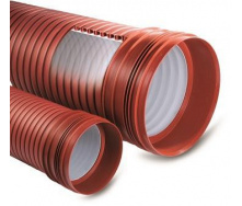 Труба Plastimex 500x3000 гофрированная канализационная