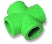PPR хрестовина PN20 GreenLife Ø25 (PipeLife)