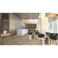 Плитка Azteca Delhi Almond Por.Re 19,4х120 см Орехов