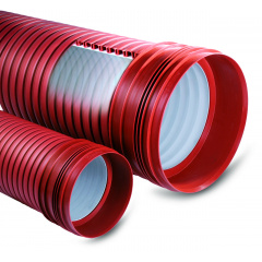 Труба гофрована каналізація Plastimex 200x3000 гофрована каналізаційна Боярка