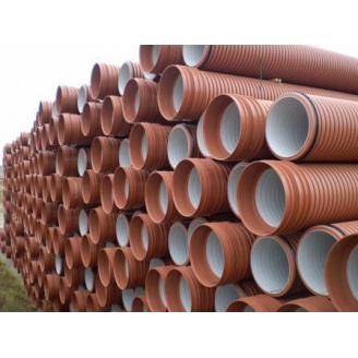 Гофрированные трубы Incor SN8 (ПП) для канализации и дренажа 250x6000