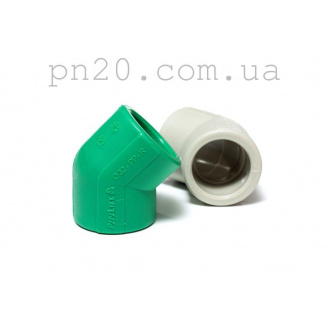 PPR колено 45° PN20 GreenLife 32 мм (PipeLife)