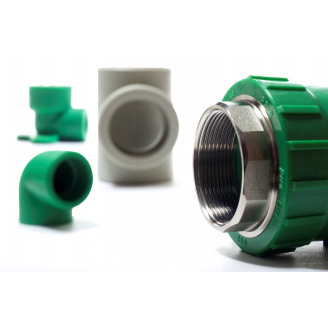 PPR тройник PN20 GreenLife 40 мм (PipeLife)