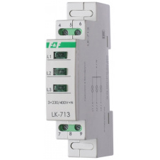 Сигнальна лампа F&F LK-713G 3х400/230В+N