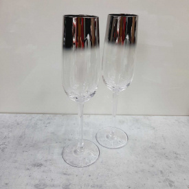 Набор бокалов для шампанского 270 мл 2 шт A-PLUS 9050