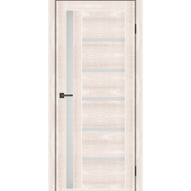 Дверное полотно MS Doors ORLEAN 80см дуб шампань стекло сатин