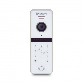 Видеопанель BCOM BT-400HD-AC White со встроенной клавиатурой и считывателем Mifare