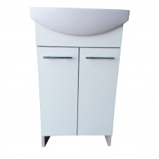 Фото - Тумба Mikola-M пластиковая 2.0 Grey с умывальником 60 см Тумба Mikola-M пластиковая 2.0 Grey с умывальником 60 см