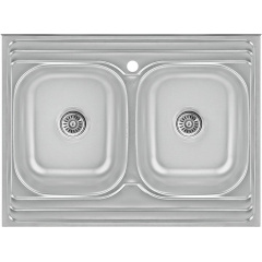 Кухонная мойка Kroner (Krp) Satin-6080Z D0.8T180 Жмеринка