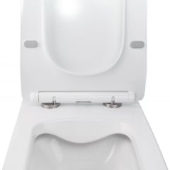 Унітаз Підвісний Qtap Crow Безободковий З Сидінням Slim Soft-Close Qt05335170W Кропивницький