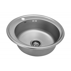 Кухонная мойка Kroner (Krp) Satin-510 D0.8T180 Умань