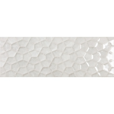 Плитка Ecoceramic Ariana White Rlv 25х70 см