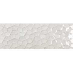 Плитка Ecoceramic Ariana White Rlv 25х70 см Черновцы