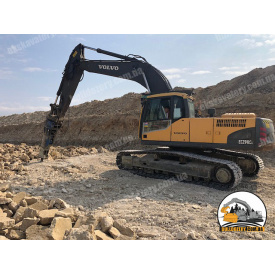 Аренда экскаватора Volvo 290 c гидромолотом 2.5т