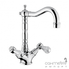 Смеситель для раковины Bugnatese Revival Kristal 434K RA медь