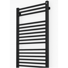 Полотенцесушитель водяной Terma BONE 1260х500 Black mat (9005 mat) Ворожба