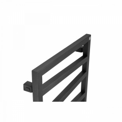 Полотенцесушитель водяной Terma ZIGZAG 835х500 Black mat (9005 mat) Вышгород
