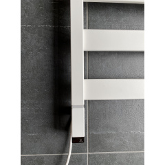 Полотенцесушитель електрический Terma Vivo 910x500 White mat (Soft 9016) c теном ONE Ахтырка