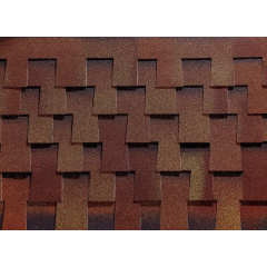 Битумная черепица BTM Драконий зуб Горчица Васильевка