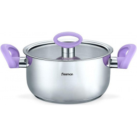 Кастрюля Fissman Veronica 6.1л с бакелитовыми ручками DP36672