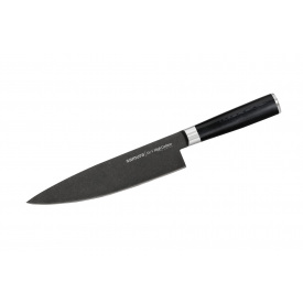 Нож кухонный Шеф 200 мм Samura MO-V Stonewash (SM-0085B)
