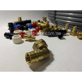 HEAT-PEX F&E Угольник настенный 16 х G 1/2
