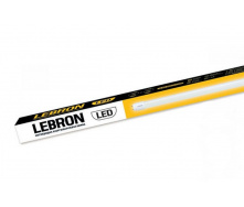 LED лампа Lebron L-Т8-HR 9W 600mm G13 6200K угол 270° с держателем