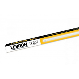 LED лампа Lebron L-Т8-HR 9W 600mm G13 6200K угол 270° с держателем