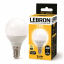 LED лампа Lebron L-G45 4W Е14 3000K 320Lm угол 240° Борисполь
