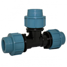 Тройник компрессионный Santan 20х20х20 (2301085)