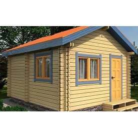 Баня деревянная из профилированного бруса 4х5