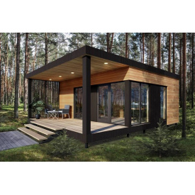 Каркасно-щитовой модульный дом 50 м2 под ключ