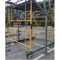 Вышка-тура на колесах PRO 2.0 х 2.0 (м) 2+1 Техпром Лозовая